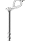 Laser Speed Ice Screw With Integrated Crank, Lightweight Steel Ice Climbing Screw, 21 Cm For Fast Confident Starts In Brittle To Dense Ice, Tri Tooth Drill Tip For Quick Bite And Penetration