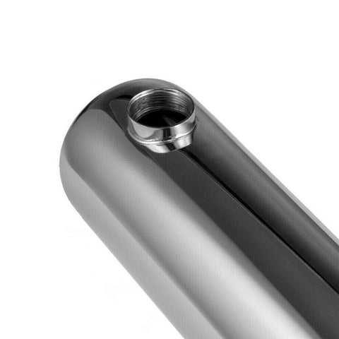 Pool Heat Exchanger Inline For Pools And Spas Stainless Steel Shell And Tube Heater KBtu Per Hour Hydronic Heating Solution Hot Tub Snow Melting One Half Inch NPT Same Side Ports