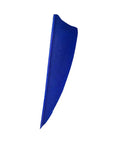 Blue vane from Dope Turkey Feather Arrow Fletching Vanes Kit 50 Pcs In 3 4 5 Inch Lengths Right Wing Shield And Teardrop Shapes
