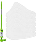 Top Shelf Microfiber Steam Pocket Replacement Mop Pads Compatible With X5 Steamboy Machine Washable Ultra Soft Absorbing Refills with six pads