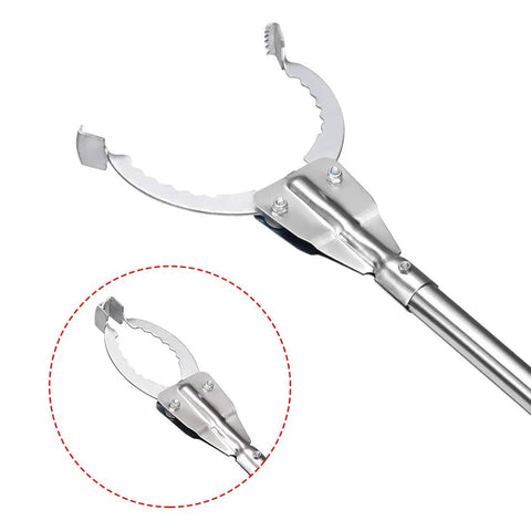 36 Inch Grabber Tool Extender Gripper Claw Stainless Steel Gray Two Pack For Picking Up Trash Coins Envelopes And Other Hard To Reach Stuff Great For Home Cleanups And Outdoor Yard Work Built To Last With Durable Stainless Steel
