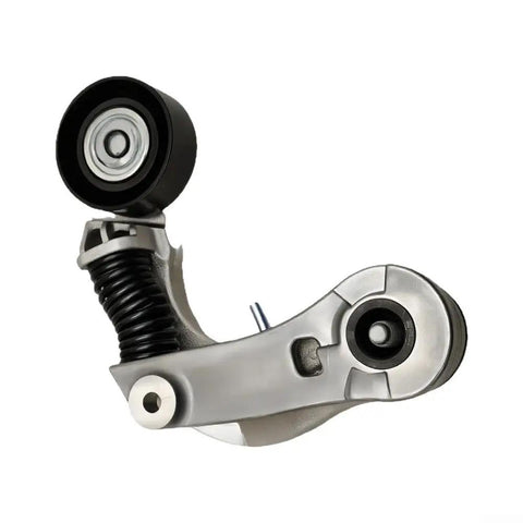 Automatic Drive Belt Tensioner Assembly Replaces 252802M000 For Kia Rio Cerato engine part with plastic housing and metal pulley.