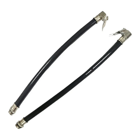 14 8 Inch Replacement Tire Inflator Hose With Clip Air Chuck And Metal Connector For Garage And Roadside Use Toolbox Ready Fast Swap To Fixin Your Ride Saving Cash On Brand New Parts Plus Keeping System Going Stronger Than Ever. Black rubber tire inflator hose with metal clip air chuck and connector