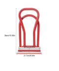 Roof Eaves Seam Bender And Drip Edge Folding Tool for standing seam roofing, manual use, high-carbon steel, 39cm length, front view