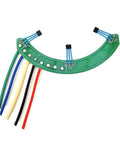 Hall Sensor Cable For Electric Bikes And E Bikes With 60 Degree Phase Plate For Differential Motors Hall PCB With Wire Green