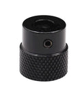 Aluminum Knurled Handwheel Black Anodized Finish 20mm Outer Diameter 10mm Bore For Stepper Motors And CNC Fine Tuning High Torque Control Wheel
