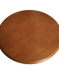 Heavy Duty Hardwood Lazy Susan Turntable Featuring Slick Spin Mechanics Zero Sweat Setup round wooden top for serving dishes