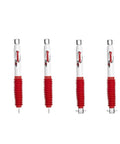 RS5000X Gas Shocks Set For Jeep Wrangler JK 2007 To 2018 4WD With 0 To 2 Inch Front And Rear Lift Includes All Washers Bushings And Nuts