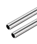 uxcell 304 stainless steel round tubing, 10mm OD, 1mm wall, 250mm length, seamless pipe, 2 pcs