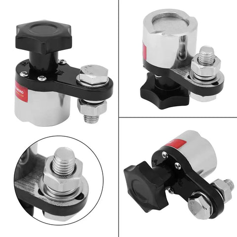 Heavy Duty Welding Ground Clamp With Rock Solid Magnetic Grip Delivers Stable 200A Power for industrial use on flat surfaces.