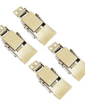 Four Pack Toggle Latch Hasps With Spring Clasps Stainless Steel Lock Hasp For Cabinets And Doors Ideal For Office And Shop Use