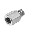 Rock Solid Heavy Duty Galvanized Steel Instrumentation Pipe Adapter Fitting One Inch Bspp Female To One Inch Npt Male Straight Connector view