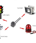 5 Pack 12V Push Button Switches Waterproof On Off Light Switches For LED Rigs Cars Bikes Boats And ATVs UTVs With Rectangular Base And Wire Leads Includes Durable Copper Contacts And Sealed Rubber Boot For Superior Weatherproof Performance, red switch with wires