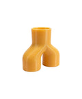 Top Shelf Dual Port Dust Collection Y Splitter For 2.5 Inch Shop Vac Hose Connector, heavy duty yellow adapter.