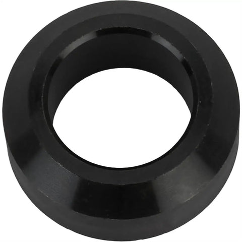 Heavy Duty 3/4 Inch Steel Spacer Sleeve With Tapered Design For Superior Heim Clearance In Suspension Chassis Fabrication And Durable Alignment Bushing Applications, black tapered sleeve