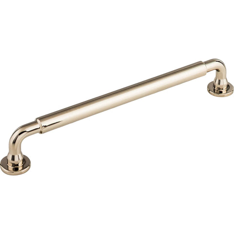 Lily Cabinet Pull 7 9/16 Inch Center to Center in Honey Bronze Finish from The Serene Series, elegant zinc kitchen hardware