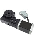Motorized Rotary Positioning Stage with Precision Electric Rotary Table Worm Gear Drive 30mm Diameter Indexing Plate 64 to 1