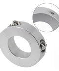 Heavy Duty Aluminum Alloy Shaft Collar 20Mm Split Clamp Fits 13 To 30 Mm No Bs Rock Solid Grip Ideal For Heavy Grind Stops Slipping Perfect Tools For Pros And DIYers Need Durable Hardware Long Service Life Easy Install No Loose Fits, 20mm aluminum split collar clamp
