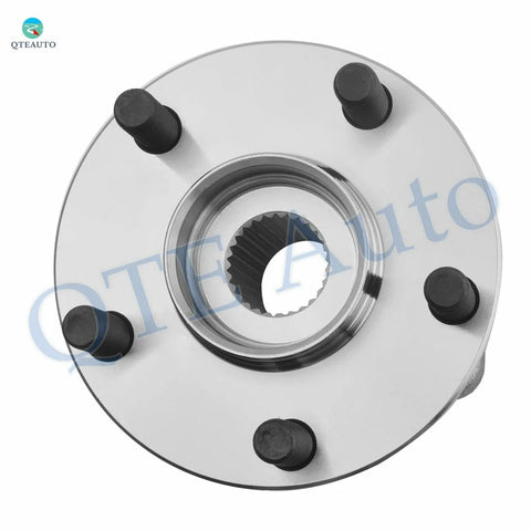 Top view of Beefed Up Front Wheel Hub Bearing Assembly Pair For Subaru Impreza Crosstrek Forester 2014 Through 2021