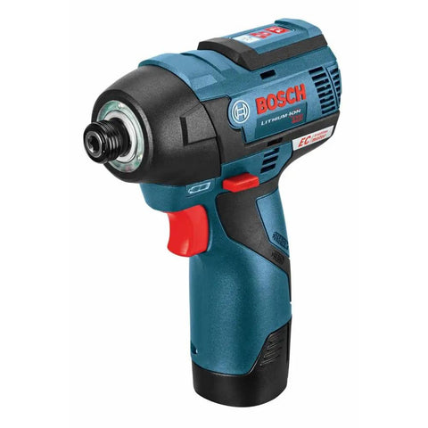 Lightweight 12V Max Brushless Impact Driver Bare Tool With Ultra Compact 5.4 Inch Head And 1.6 Pound Weight, side view