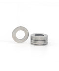 Flat Washer Kit 180Pc Stainless Steel Washers Assortment For Screws And Bolts M2.5 M3 M4 M5 M6 M8 M10 in stacked view