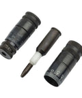 Precision Mic Headspace Tool For.308 Win And.243 Win Reloading, Micrometer Headspace Gauge with bullet and housing in black metal