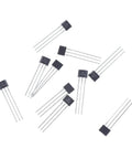 Set Of 10 Hall Effect Linear Sensors For Pro Grade Proximity And Position Sensing With Linear Voltage Output Proportional To Magnetic Field Strength High Precision Hall Sensor Array scattered view