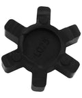 Four Pack L075 Flexible NBR Rubber Spider Insert for L Jaw Couplings, Fits 1/2 to 7/8 Inch Shafts, Durable Replacement Parts, High Quality Sealed Spider Set for Easy Maintenance