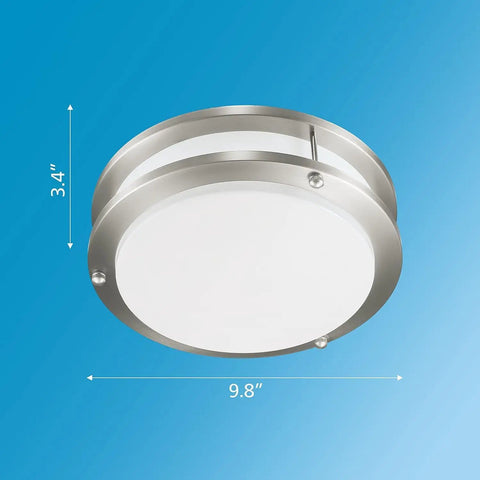 LED Retrofit Downlight Kit For Five To Six Inch Can Lights 4 Pack With 1000 Lumens Dimmable Flicker Free Selectable White Five Color