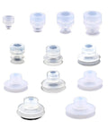 Industrial Grade Vacuum Suction Cup Nozzle With Antistatic Silica Gel For Heavy Duty Lifting And Handling, DP 40 size ten pieces displayed.