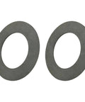 Top Tier Aftermarket Friction Clutch Disc Built With Badass Durability For Slick Shifting And Straight Fire Reliability That Slaps On The Road And Delivers Solid OEM Replacement Performance Anytime, two standard-sized clutch pads.