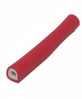Non Slip Fencing Handle Replacement Rubber Ergonomic Straight Grip Universal Lightweight for Foil Epee and Cutlass, red handle