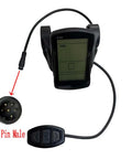 S700 Electric Bike LCD Display Screen For 36V And 48V E Bikes 6 Pin Plug And Play Ready Easy Install Bicycle Computer Replacement Panel