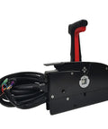 Side Mounted Remote Throttle Control Box For Outboard Engine 4 Stroke 14 Pin With 5 Meter Harness And Power Trim Switch Key