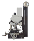 Badass Compact Desktop Milling Machine With Brushless Motor And Smooth Variable Speed, MT3 Spindle Taper Benchtop Drill Press side view.