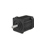 3kW 220V 380V Permanent Magnet Synchronous Motor With Compact Servo Housing HeavyDuty Design Variable Frequency Drive Ready Inverter 4 Pole 3000 RPM Stable LongLasting Industrial Motor Built For Easy PlugAndPlay Installation And Durable Performance, shown front view.