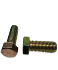 Heavy Duty Hex Bolt Grade 8 Cap Screw With Yellow Zinc Plated Coarse Thread One And Three Quarters Inch Length Single Pack