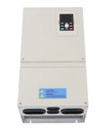 Beefy 3 Phase VFD Inverter For CNC Spindle Motors, 30KW To 37KW Output, 0 To 320 Hz Speed Control, Air Cooled IP20 Aluminum Alloy Housing, 380V Input, Industrial Grade Frequency Drive For Indoor Use, front view