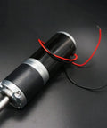 Beefy 12V 24V Planetary Gear Motor With All Metal Gearbox And Bracket Tiny Yet Mighty DC Electric Motor 98 RPM D Type Output Shaft