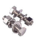 stainless steel hex bolt kit with nuts and washers for DIY