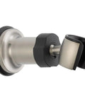 Adjustable Stainless Wall Mount Bracket For Hand Shower, Easy Install, Flexible Positioning, durable brushed steel fixture