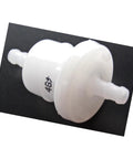 Spec-Matched Oem Style Filter 16910-GB2-005 Motorcycle Replacement Part, white plastic oil filter for clean fluid flow.