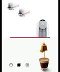 Compact Capsule Espresso Machine For Home And Office, Automatic Mini Coffee Maker with 20 Bar Pressure, brewing coffee