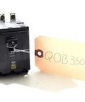 QOB350 Bolt-On Circuit Breaker 50 Amp Dope Heavy-Duty Panel Switch with tag for load centers and industrial panels