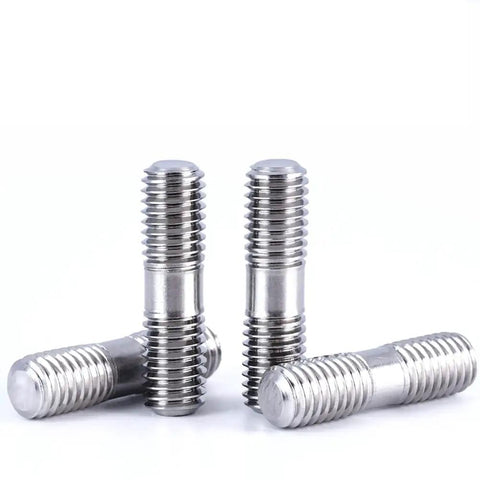 5Pcs 304 Stainless Steel Allen Threaded Post Kit For RC Plane Control Rods M6x100mm With Rust Proof Rock Solid Beefy Threaded Studs Easy Fit Adjustable Length Durable Mounting Hardware For Stable Flight, stainless steel threaded posts for RC plane control rods