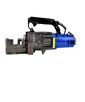 Handheld Electric Hydraulic Rebar Cutter RC-16, portable steel shear with durable blades for quick construction cuts.