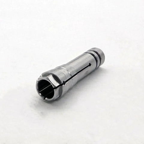 8mm High Precision Collet Chuck Head For DGZ60E CNC Router Spindle 3 Slot Tool Holder on white background