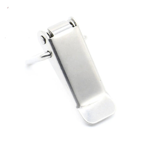 Heavy Duty J105 Spring Loaded Latch Catch Hardware Cabinet Boxes With Iron Toggle Hasp For Sliding Doors And Windows In Simple Style To Keep Things Locked Down Tight And Secure For Your Home Improvement Projects. Silver iron spring loaded latch for cabinet doors