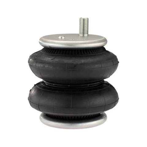 Close-up of Rear Air Springs Kit For 2005 2007 F250 F350 4WD Ride Rite Load Leveling System showing rubber air spring component.