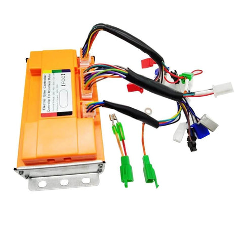 Beefy Universal 36V To 84V 2000W Brushless Sine Controller For E Bikes And Scooters Aluminum Alloy Housing 50A Max Current